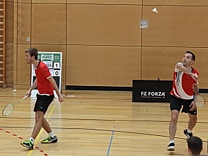 Timo Wernet und Lars Wegmann im 2. Herrendoppel