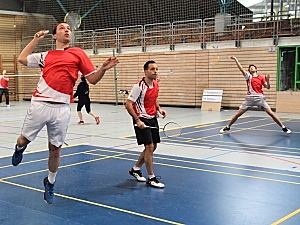 Lukas Helfert, Lars Wegmann und Andreas Bühler
