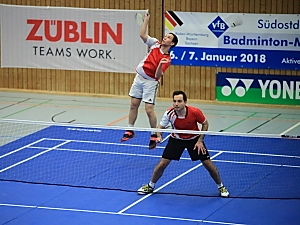 Lukas Helfert und Lars Wegmann im Einsatz