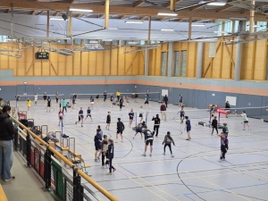 Blick in die Halle in Zittau Blick in die Halle in Zittau