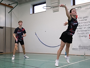 Lilly Huber und Janne Hintze im Mixed