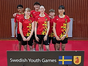 Matti Hintze mit der Deutschen U15 Mannschaft Matti Hintze mit der Deutschen U15 Mannschaft