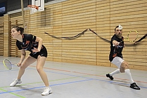 Lilly Huber und Lionel Bini im Mixed