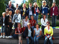 Die 20 Teilnehmerinnen in Frankfurt