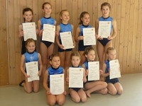 Die Mädchen-Mannschaften in Meersburg