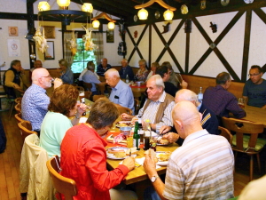 Beim Herbstfest in der Jahnhütte