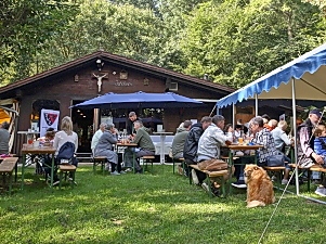 Vor der Jahnhütte