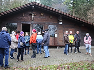 Vor dem Abmarsch an der Jahnhütte 2024