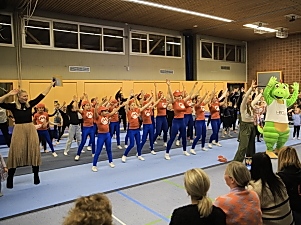 Abschluss mit dem Flash Mob